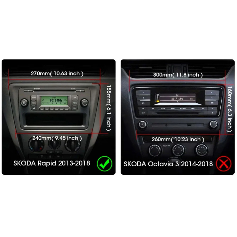 Мултимедия за Skoda Rapid 2013-2017