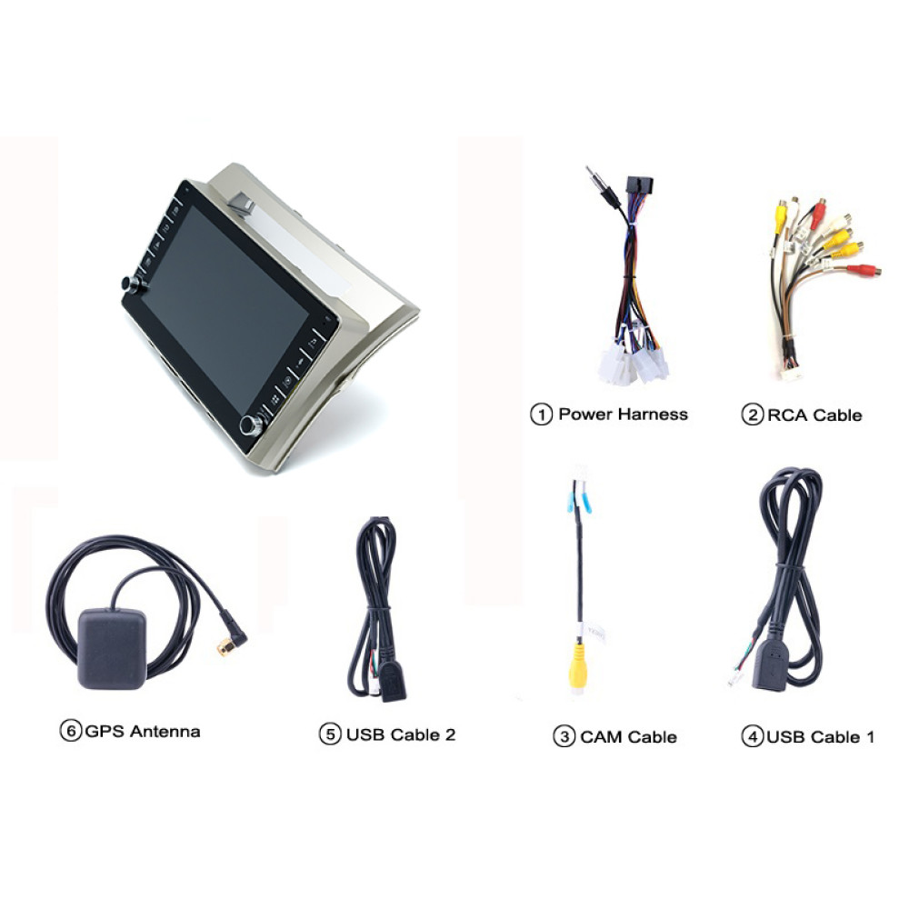 Мултимедия за Toyota Corolla Verso 2004 2008 с бутони