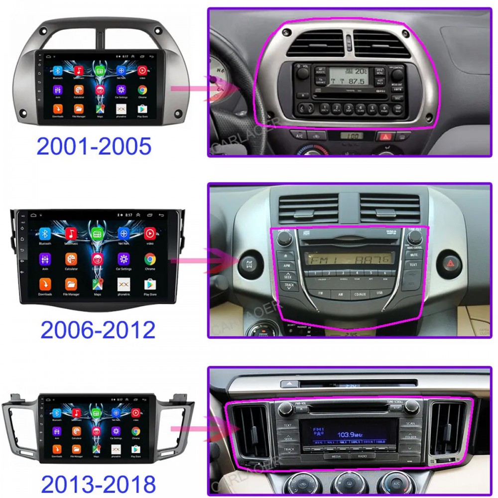 Мултимедия Toyota RAV4 2005-2013