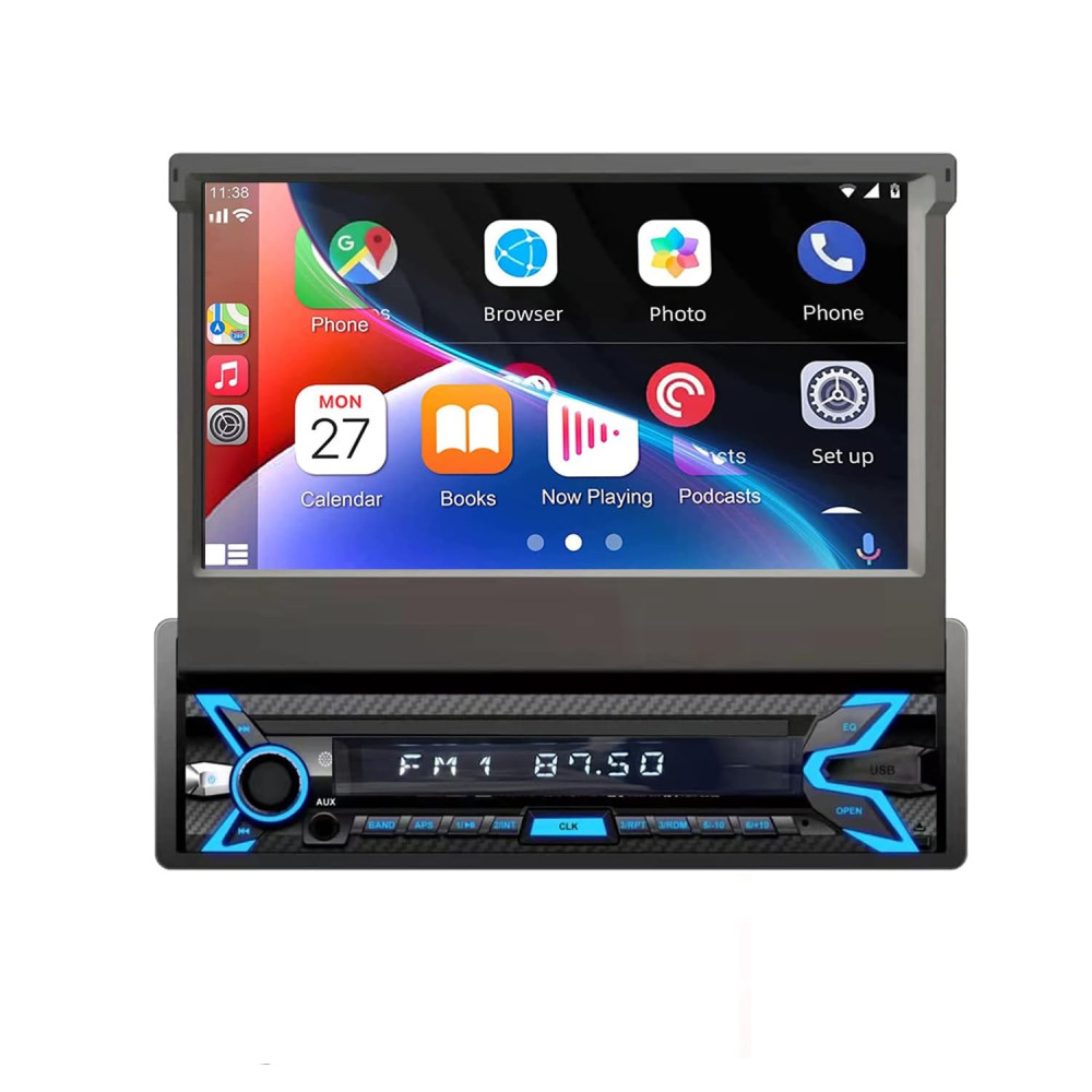 Мултимедия Android 1DIN със 7 инчов автоматичен дисплей