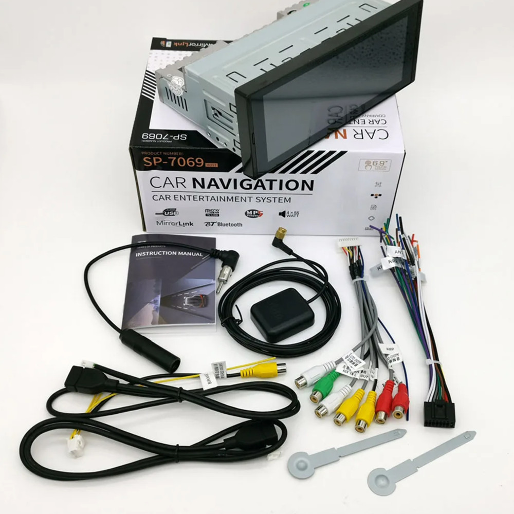 Мултимедия SP7069, 1DIN, Android, 6.9,Wi-Fi, GPS, Google, MP5 Player