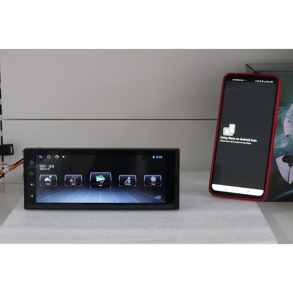 Мултимедия SP7069, 1DIN, Android, 6.9,Wi-Fi, GPS, Google, MP5 Player