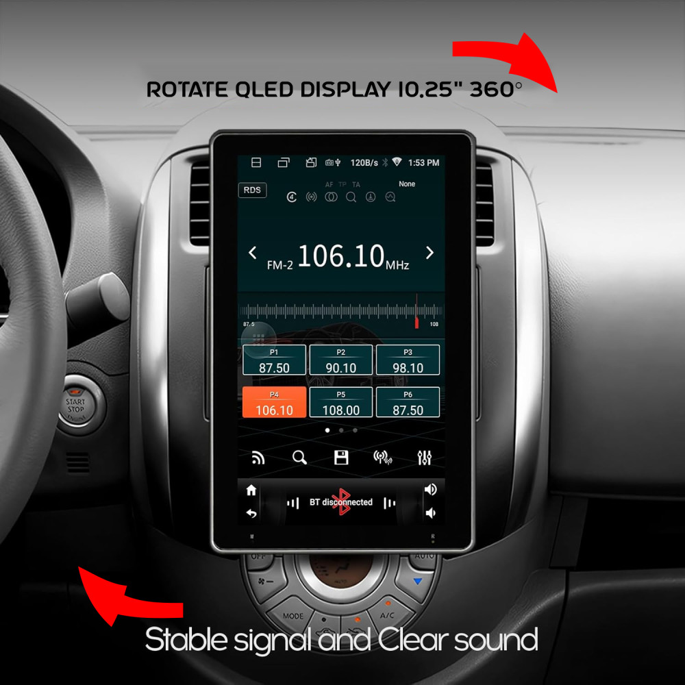 Универсална мултимедия 1DIN Y1016 Q8 и A18