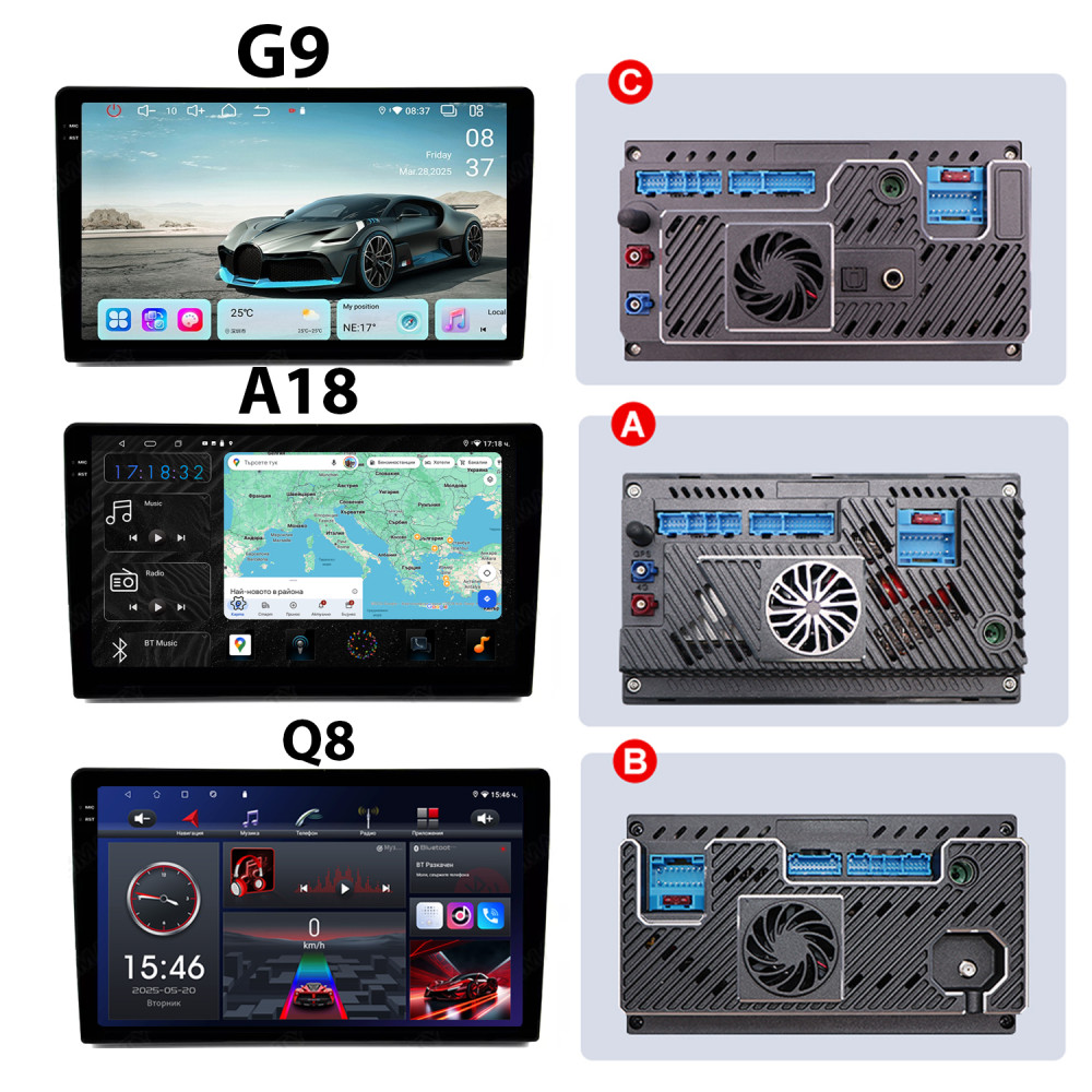 Мултимедия за Skoda Octavia 2 и Skoda Yeti / 8001