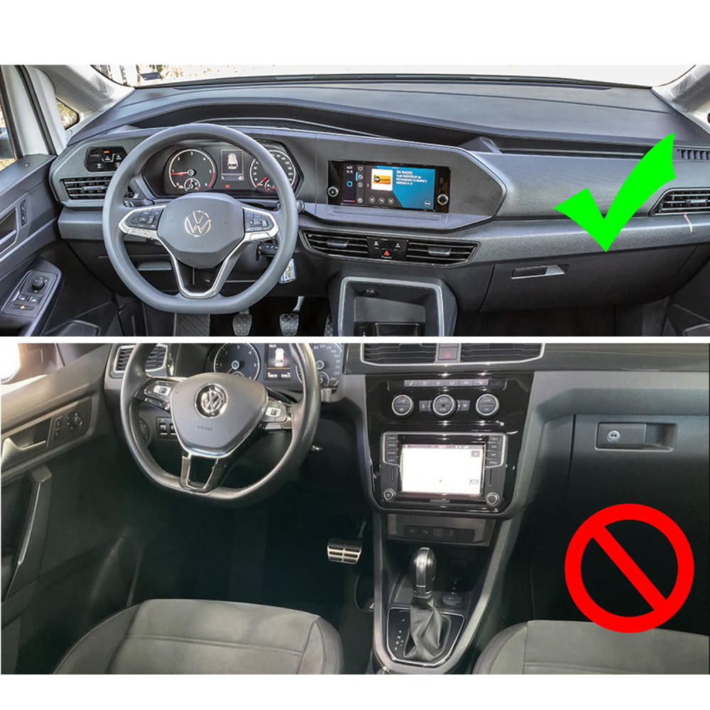Мултимедия за VW Caddy 2021-2024 с 9" екран