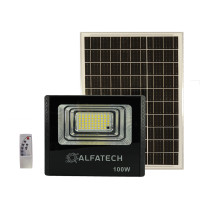 LED Прожектор 100W със соларен панел FL-100-S ALFA TECH
