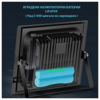 LED Прожектор 50W със соларен панел FL-50-S ALFA TECH