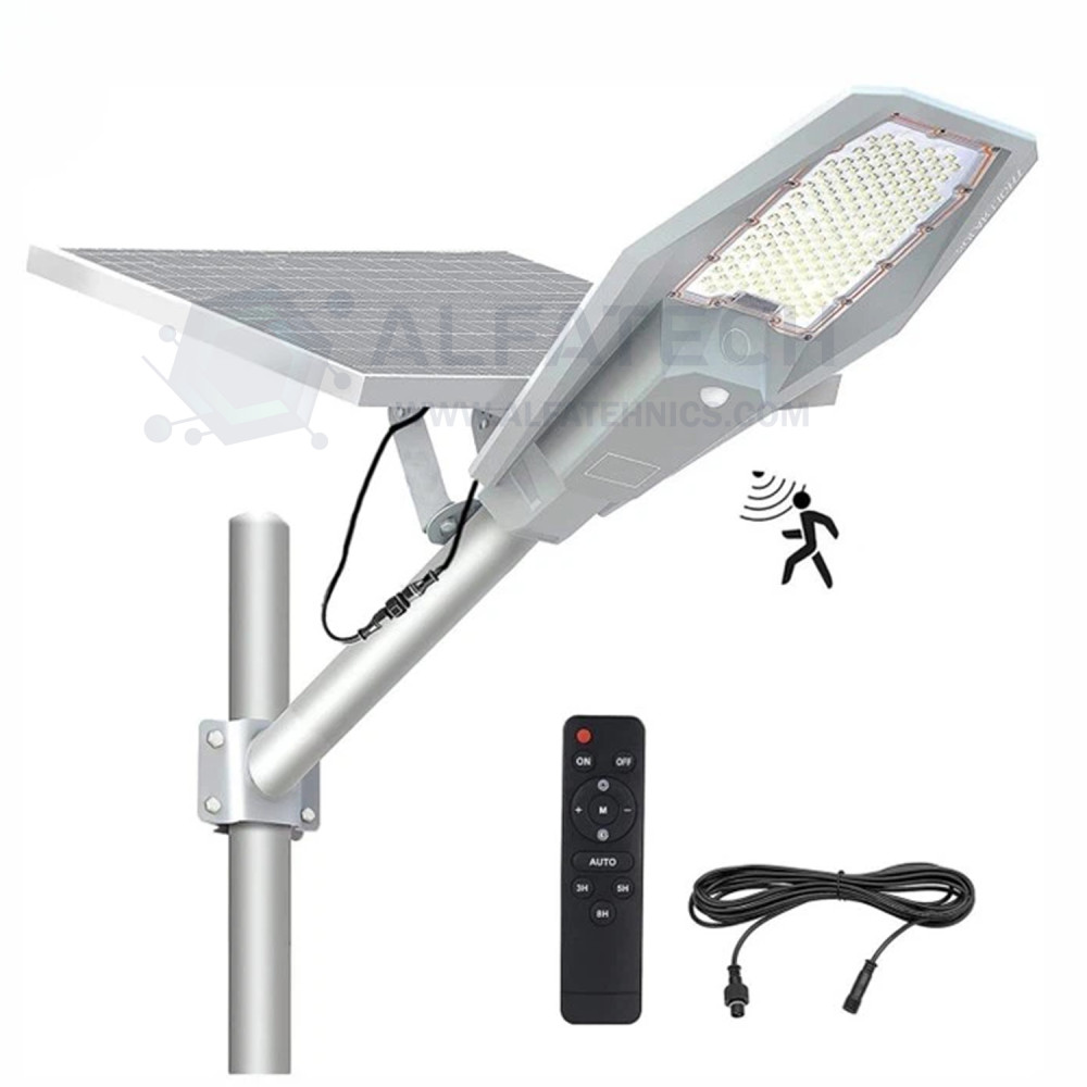 Соларна улична лампа Jortan 1000W JRN 1000, Метален корпус