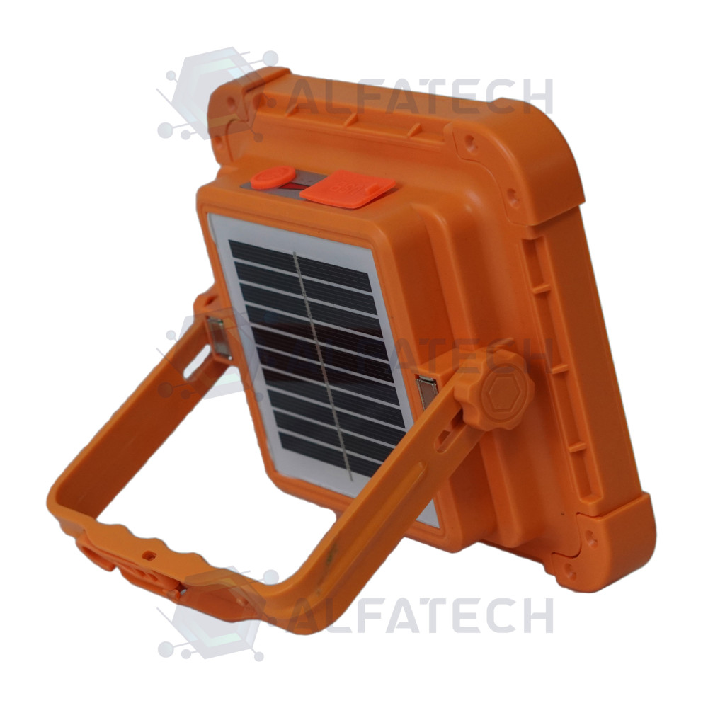 LED Прожектор Orange 1288 вграден соларен панел батерия и магнит