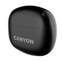Слушалки Canyon CNS-TWS5W, Bluetooth, Microphone, Charging 500mAh