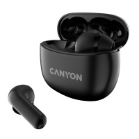 Слушалки Canyon CNS-TWS5W, Bluetooth, Microphone, Charging 500mAh