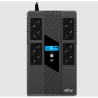 UPS устройство nJoy Token 800VA - 480W LCD дисплей