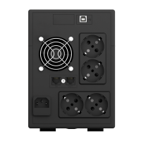 UPS устройство nJoy Cadu 2000 - 1200W, AVR, 4 контакта, RJ45, RJ11