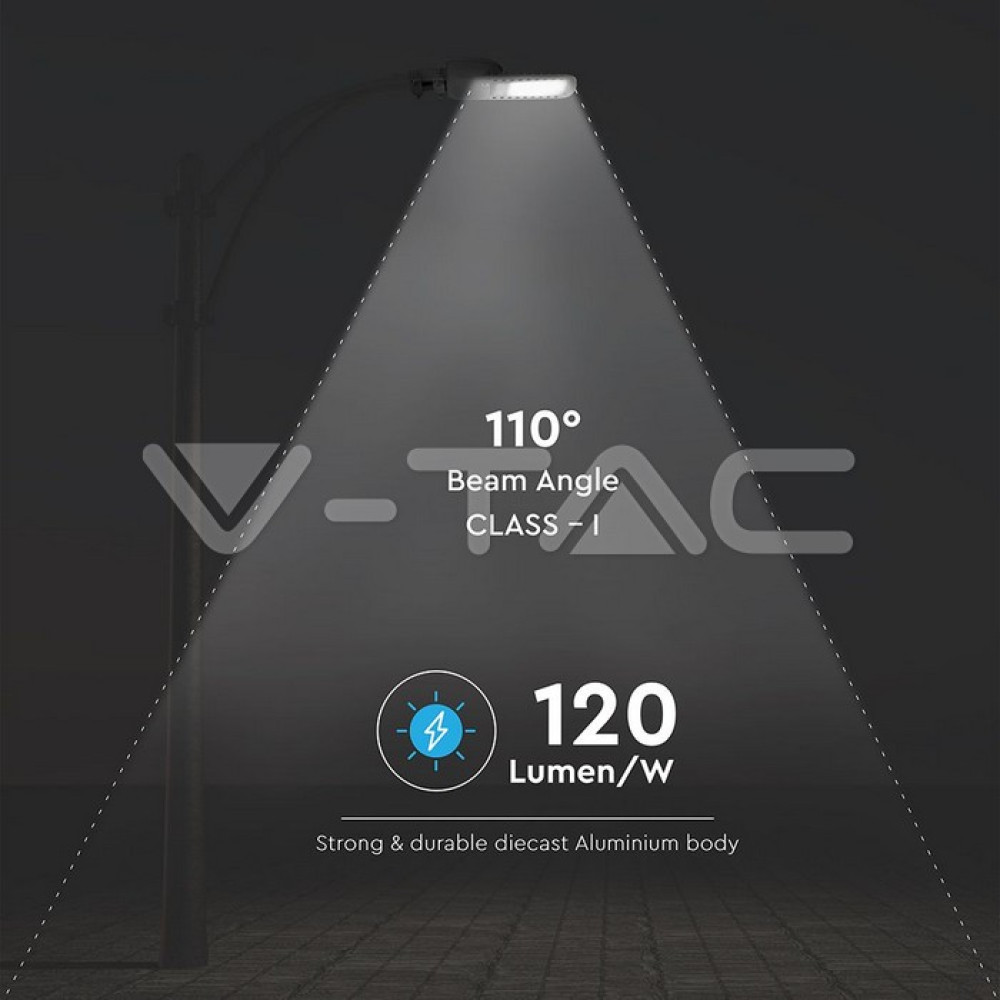 Улична лампа Samsung чип 100W 6500K 135lm/W