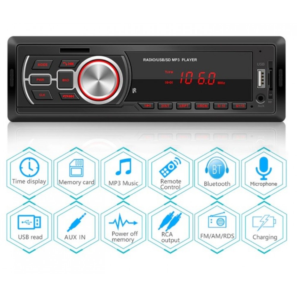 Аудио Плеър 1872BT,aux, BT, USB, SD Card