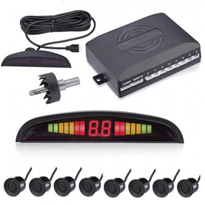 Парктроник с 8 сензора и LCD дисплей