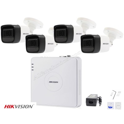 Hikvision TURBO HD, 2mpx, 4 камери и DVR