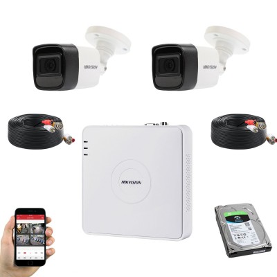 Hikvision Trubo HD с 2 камери 