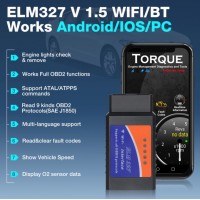 Aвтодиагностика Elm 327, OBD2, Wi-fi