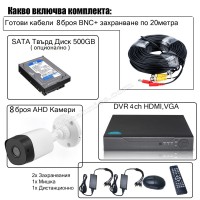 Система за наблюдение LyluCam 8 камери, HD