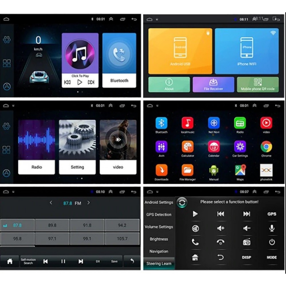 Мултимедия Double Din 7168A7