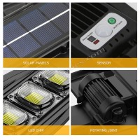 3 броя Соларни лампи DRAGON 168 SMD LED