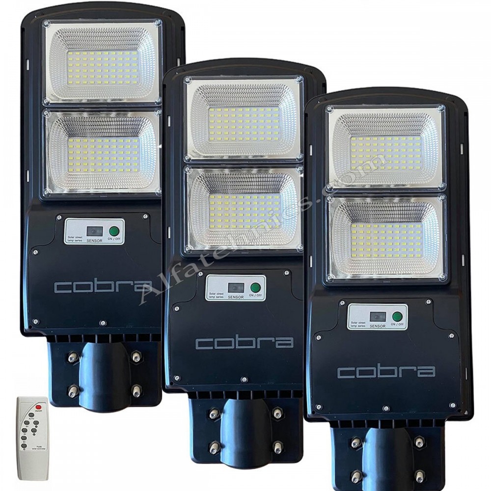 3 броя COBRA 1150 SMD - Соларни  лампи