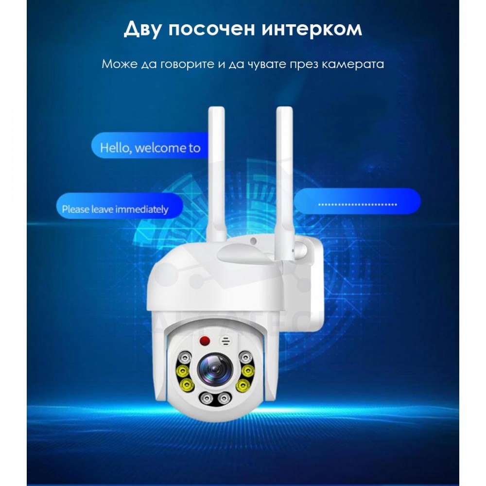 3 броя Wi-fi IP камери Cobra Yi Smart, въртящи, 5G