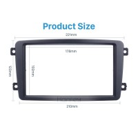 Double din, Mercedes W203, Адаптора Рамка