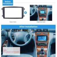 Double din, Mercedes W203, Адаптора Рамка