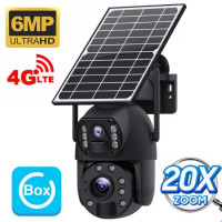 4G Соларна камера моторизирана Ubox SH600UA два обектива 20х ZOOM