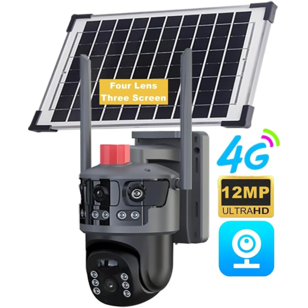 Соларна Wi-Fi камера с 3 обектива Robot 3309-V1