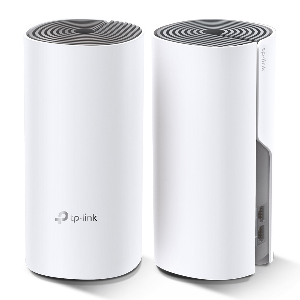 Безжичен Wi-Fi Mesh система TP-Link Deco E4 AC1200 (2 броя)