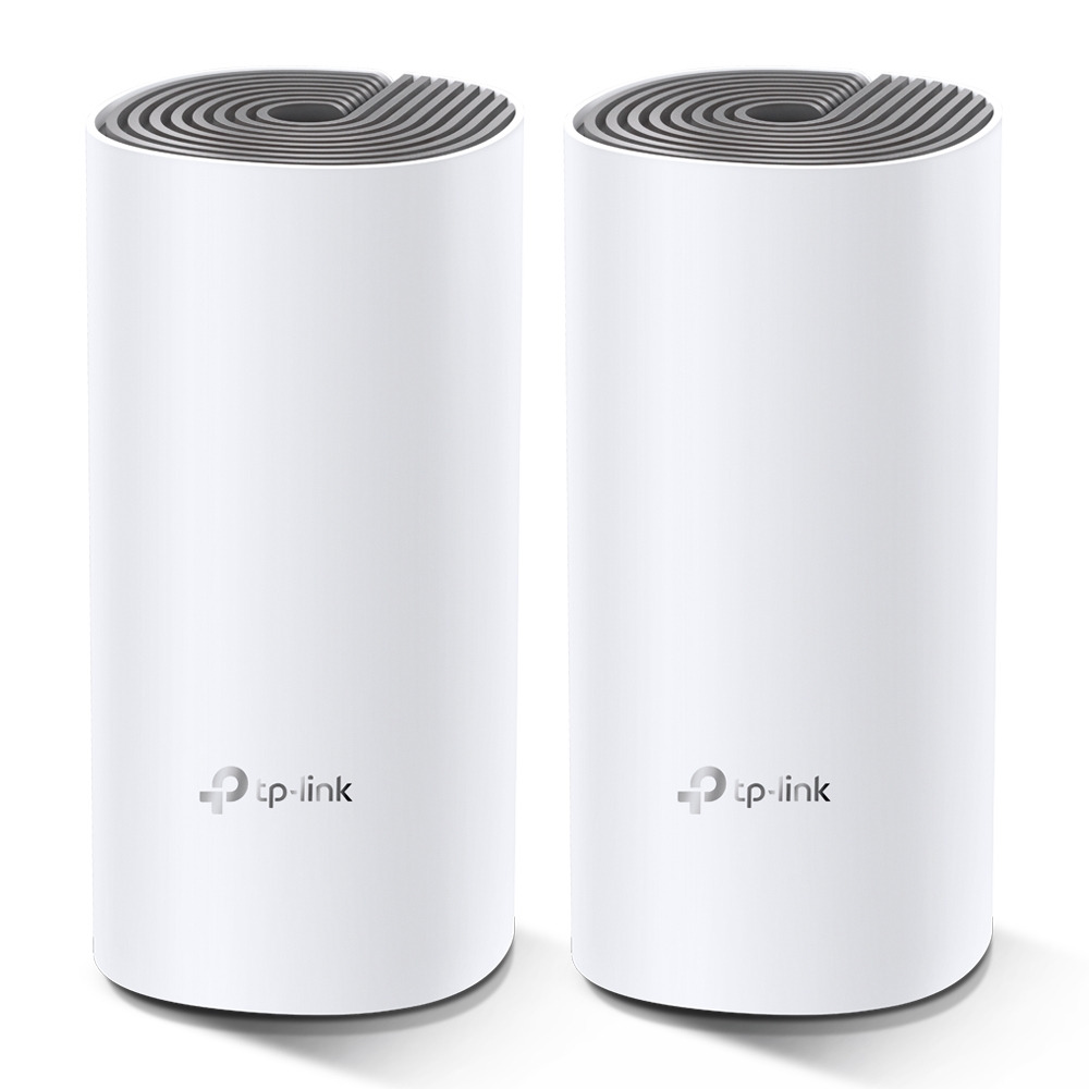Безжичен Wi-Fi Mesh система TP-Link Deco E4 AC1200 (2 броя)