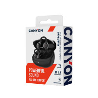 Безжични Слушалки Canyon OnFlow 14,OWS ,черни