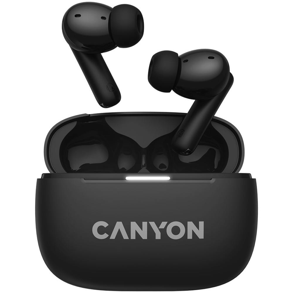 Безжични Слушалки Canyon OnGo TWS-10 ANC+ENC, Черни