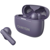 Безжични Слушалки Canyon OnGo TWS-10 ANC+ENC, лилави