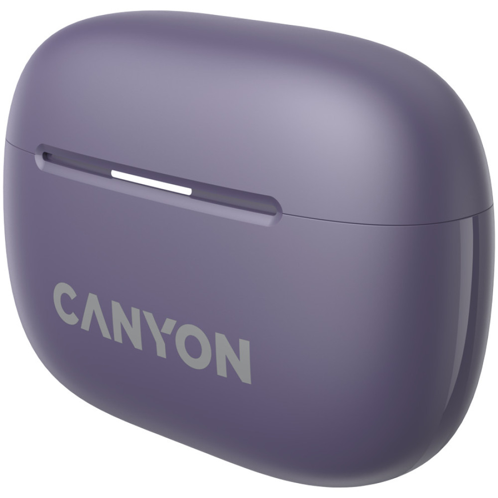 Безжични Слушалки Canyon OnGo TWS-10 ANC+ENC, лилави