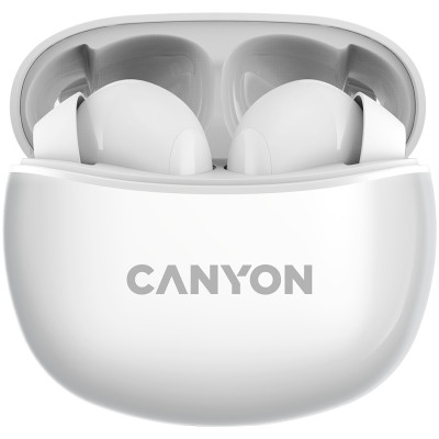 Безжични Слушалки Canyon TWS-5, бели