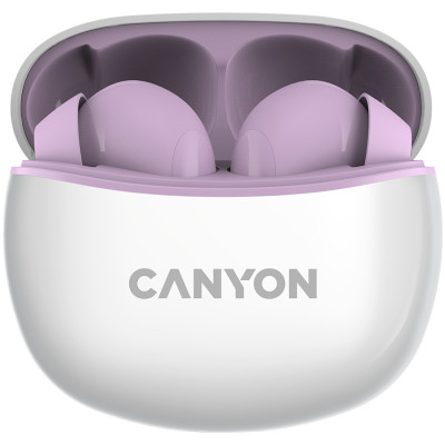 Безжични Слушалки Canyon TWS-5, лилави