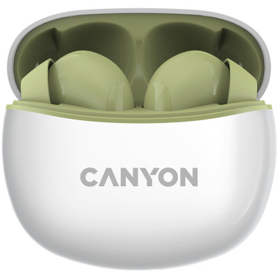 Безжични Слушалки Canyon TWS-5, зелени