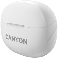 Безжични Слушалки Canyon TWS-8 ENC, Бели
