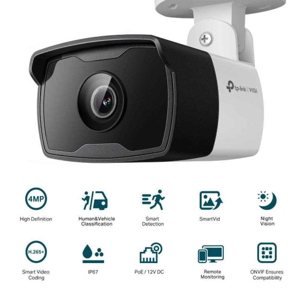 IP куполна камера TP-Link VIGI C340, 6mm
