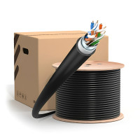 Кабел F UTP AWG24 Cat5e 24AWG CU - Меден с UV защита и alu екран