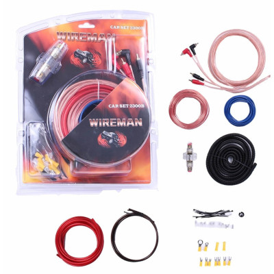 Комплект Кабели за монтаж авто усилвател Wireman Car Set 2300P