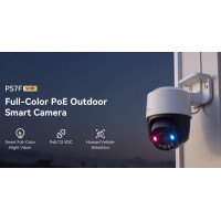 Комплект за видеонаблюдение Imou с 4 външни въртящи 5MPX камери