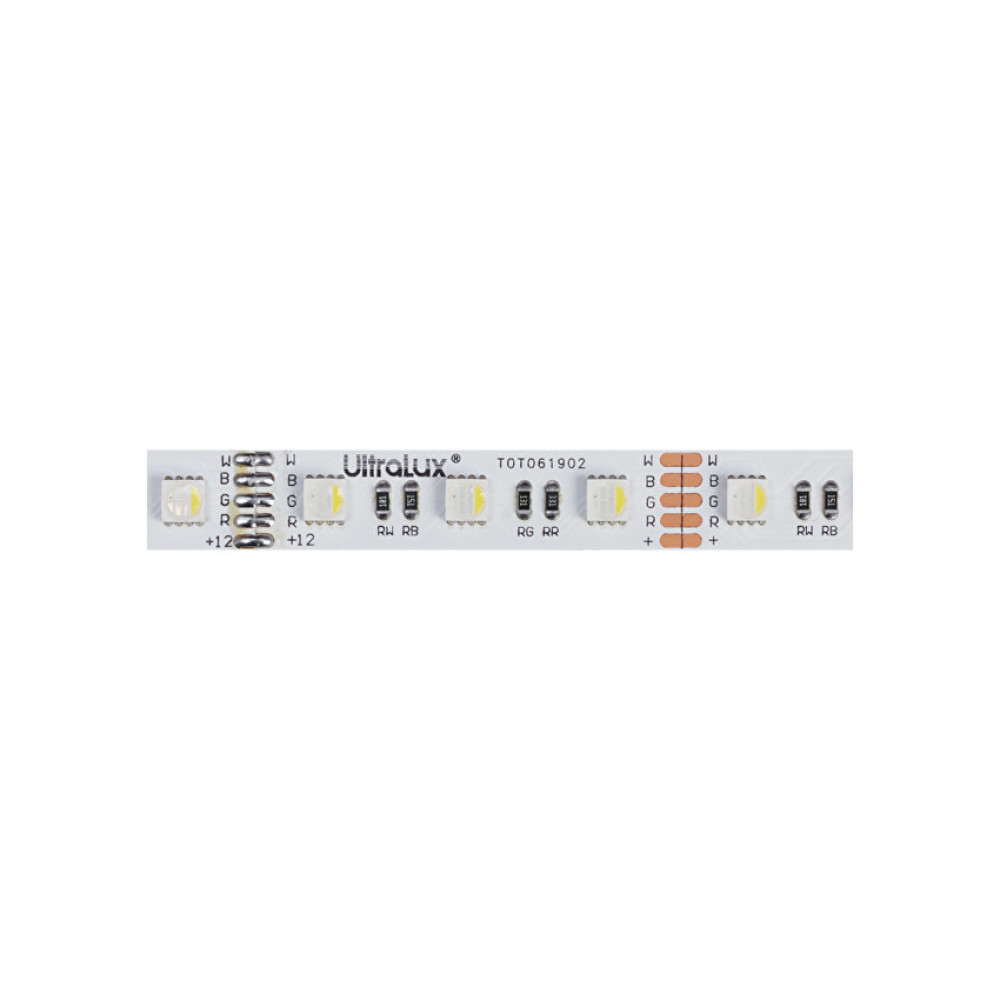 LED лента 17W/m, 12V DC, RGB и 6000K, IP20, SMD5050, 60LEDs/m