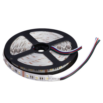 LED лента 17W/m, 12V DC, RGB и 6000K, IP20, SMD5050, 60LEDs/m