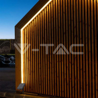 LED лента със соларен панел и батерии 4000К IP67 - пълен комплект