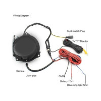 Паркинг камера емблера за VW Golf 5, Passat B6, Polo, CC,Arteon